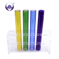 TYGLASS Wholesale heat resistance thick wall colored borosilicate  glass tubing